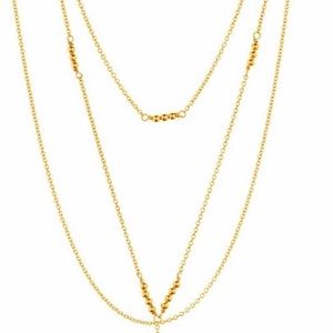Gorjana Joplin Layered Lariat Necklace NWT